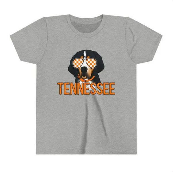 MOQ 5 custom style  grey Tennessee VOLS boy top