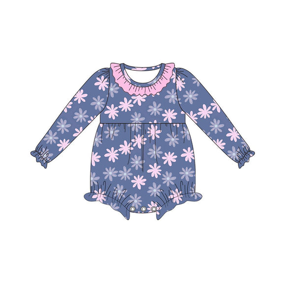 Pre-order LR1432 Baby girls floral romper ( Deadline August 2 )