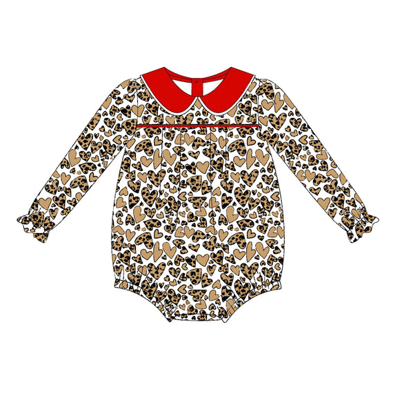 LR1715 pre order long sleeve leopard bubble