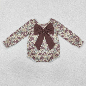 LR2034  floral brown bubble