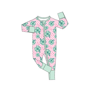 LR2107 pre-order baby girl clothes lucky girl St. Patrick romper-2024.11.4