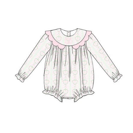 LR2133 pre-order baby girl clothes love girl Valentine's Day romper-2024.11.16