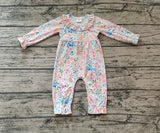 LR2141 pre-order baby girl clothes floral girl winter romper-2024.11.21