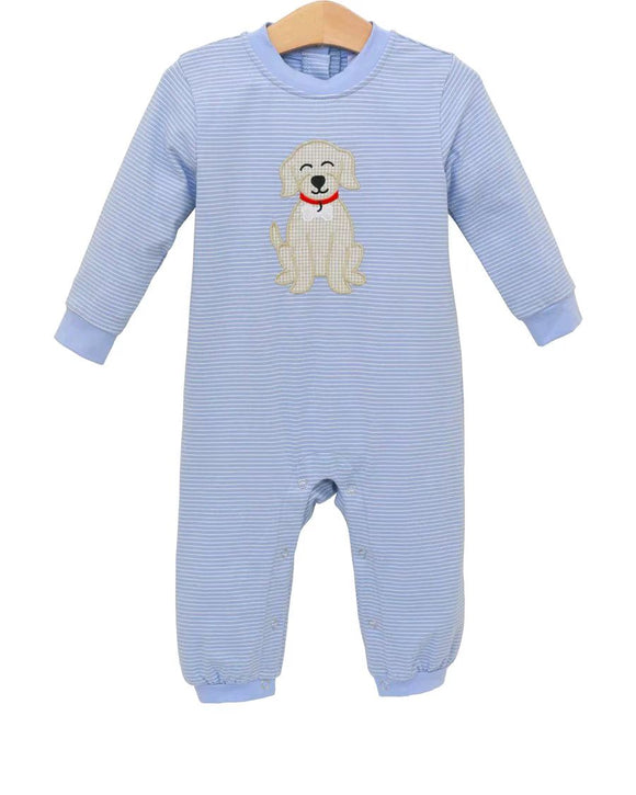 LR2579 pre-order baby boy clothes dog toddler boy winter romper-2025.9.8