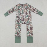 LR2582 baby girl clothes hunting toddler girl winter romper