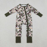 LR2590  baby boy clothes hunting camo toddler  boy winter romper