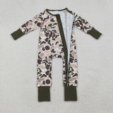 LR2590  baby boy clothes hunting camo toddler  boy winter romper