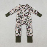 LR2590  baby boy clothes hunting camo toddler  boy winter romper