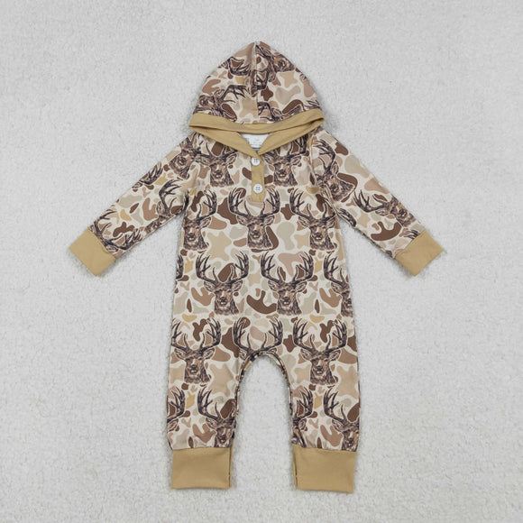 LR2593 baby boy clothes hunting toddler boy winter romper