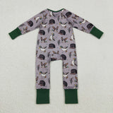 LR2886 baby boys duck long sleeves romper