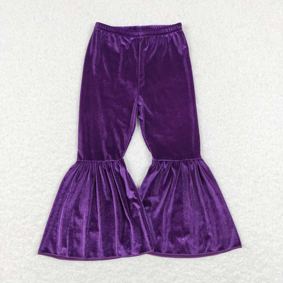 P0385--western purple pants