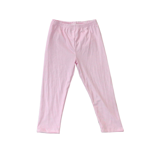 P0625 baby cotton pink long legging