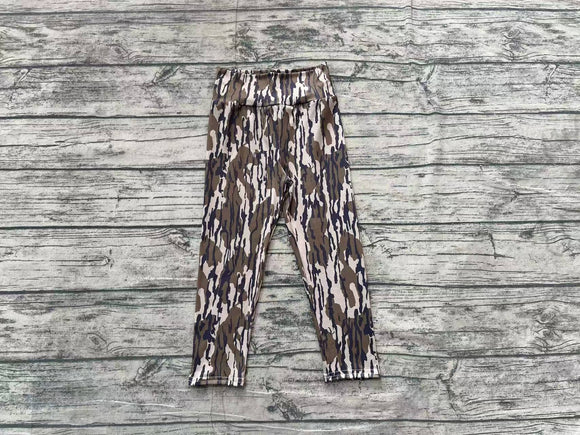 Pre-order P0689 hunting  camo kids yoga pants