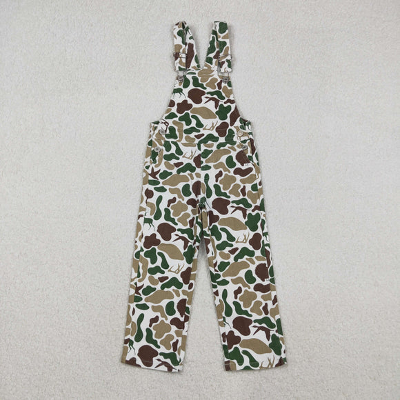 P0828  toddler boy clothes camouflage boy winter overalls
