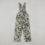 P0828  toddler boy clothes camouflage boy winter overalls