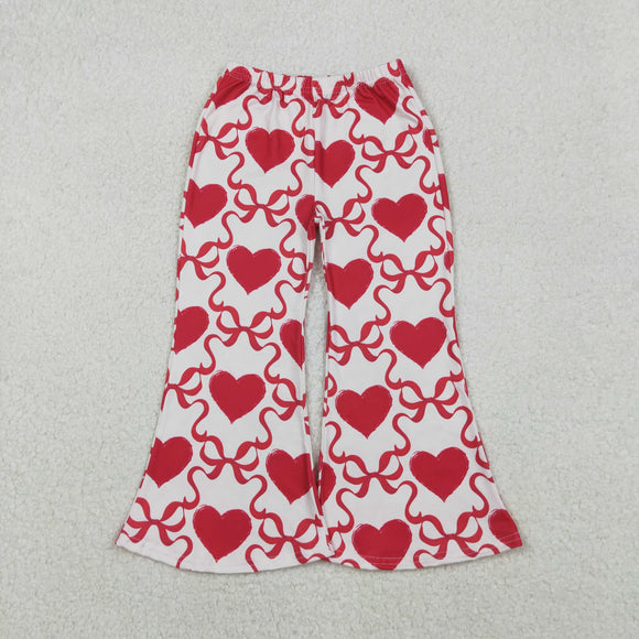 P0895 Valentine's day baby love red pants