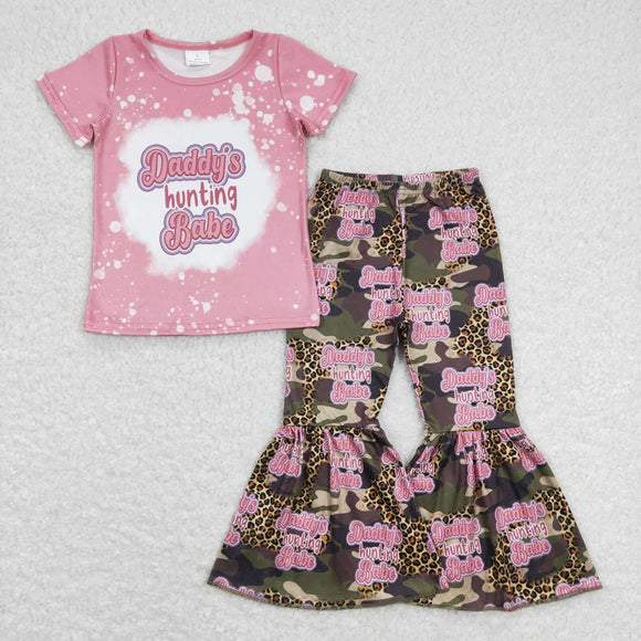 GSPO0922--daddy'd hunting babe pink girls clothing