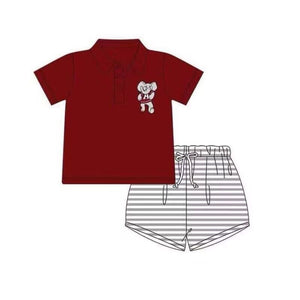 moq 3 custom style Alabama boy outfits