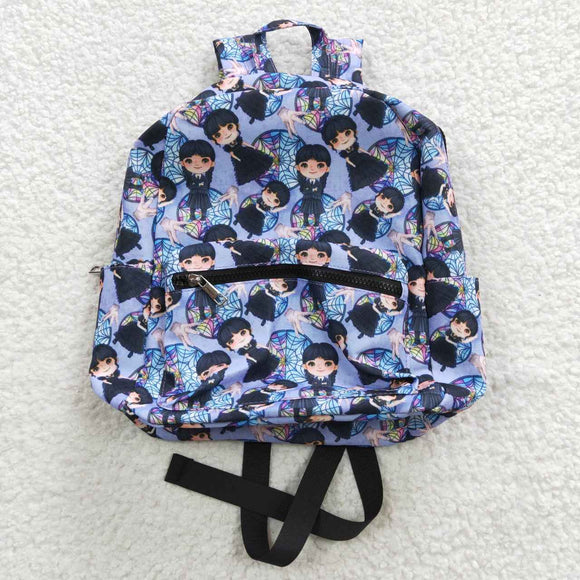 High quality Wednesday print backpack