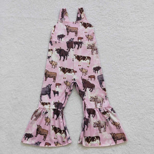 pink cattle jumpsuit