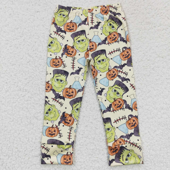 Halloween cartoon pumpkin pants
