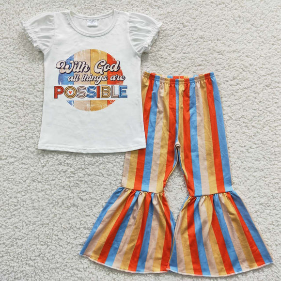 --GSPO0684--With God all things are possible girls clothing