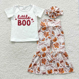 Halloween little boo girls outfits