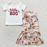 Halloween little boo girls outfits