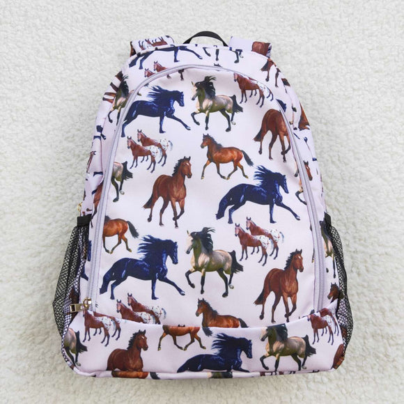 High quality horse print backpack