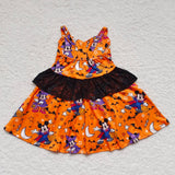 new style Halloween bat mouse cartoon dress