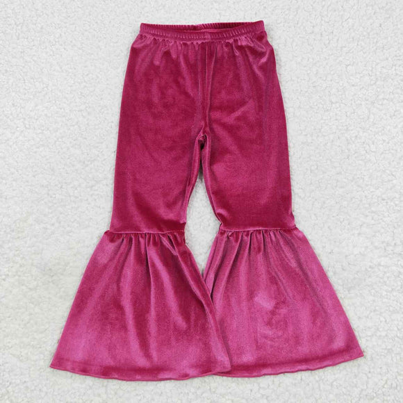 Velvet pink pants