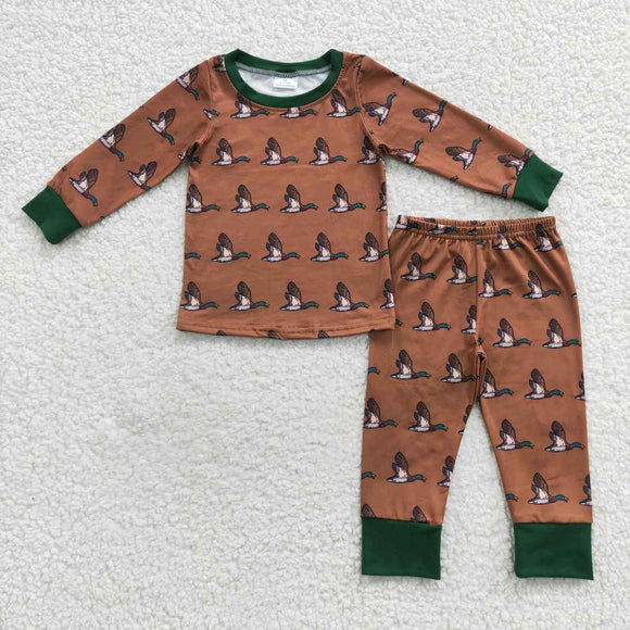 mallard brown pajamas outfits