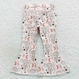 pre order new style western skull cow pink jeans