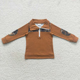 long sleeve deer pullover