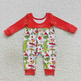 Christmas cartoon romper