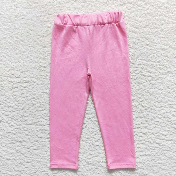 P0212-- pink cotton legging