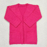 GT0236--new style pink cardigan