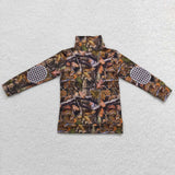 BT0331--long sleeve hunting deer boy pullover