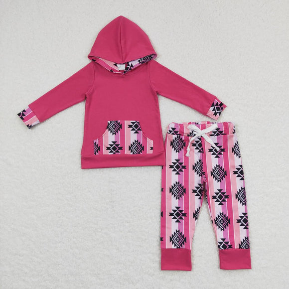 GLP0780-- western pink girls outfits