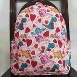BA0154--High quality Valentine's Day Dinosaur backpack