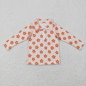 GT0362--pre order long sleeve flower pullover