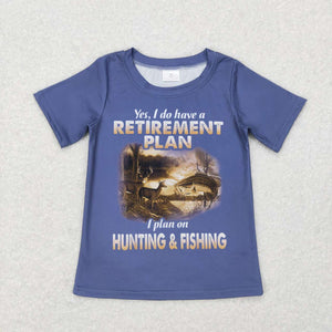 BT0415-- short sleeve hunting& fishing top