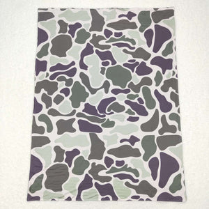 BL0108--camo baby blanket