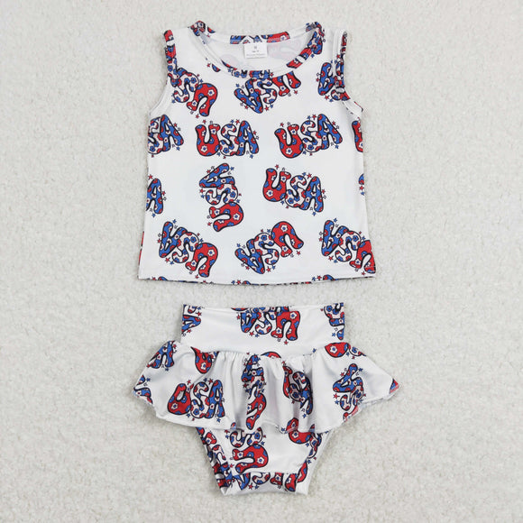 GBO0225--4th of July USA bummies outfits