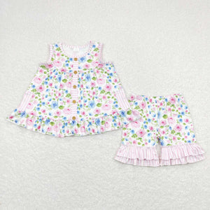 GSSO0569--summer flower girls outfits