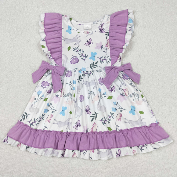 GSD0626-- Easter purple girls dress