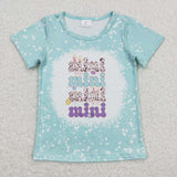 Family Matching Adult Baby girls MAMA MINI Easter top