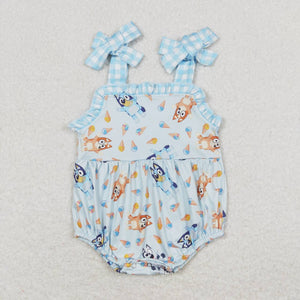 Straps dog ice cream baby girls summer romper 12/18M 2T sold out