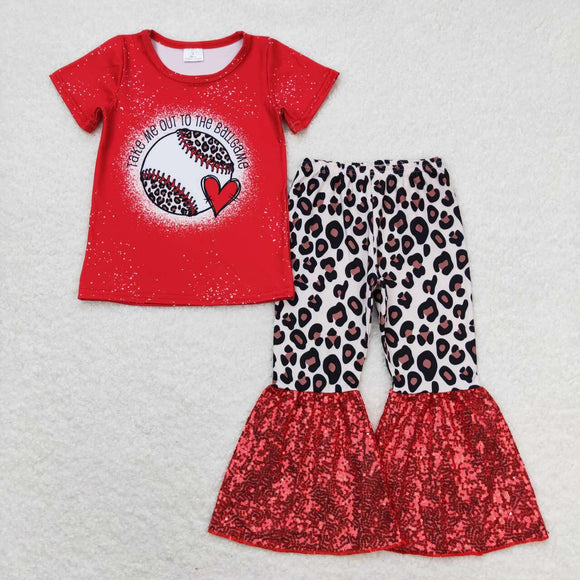 baseball red girl clothing