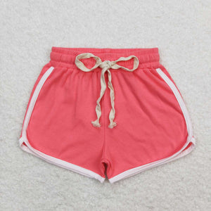 SS0316- summer pink cotton  shorts